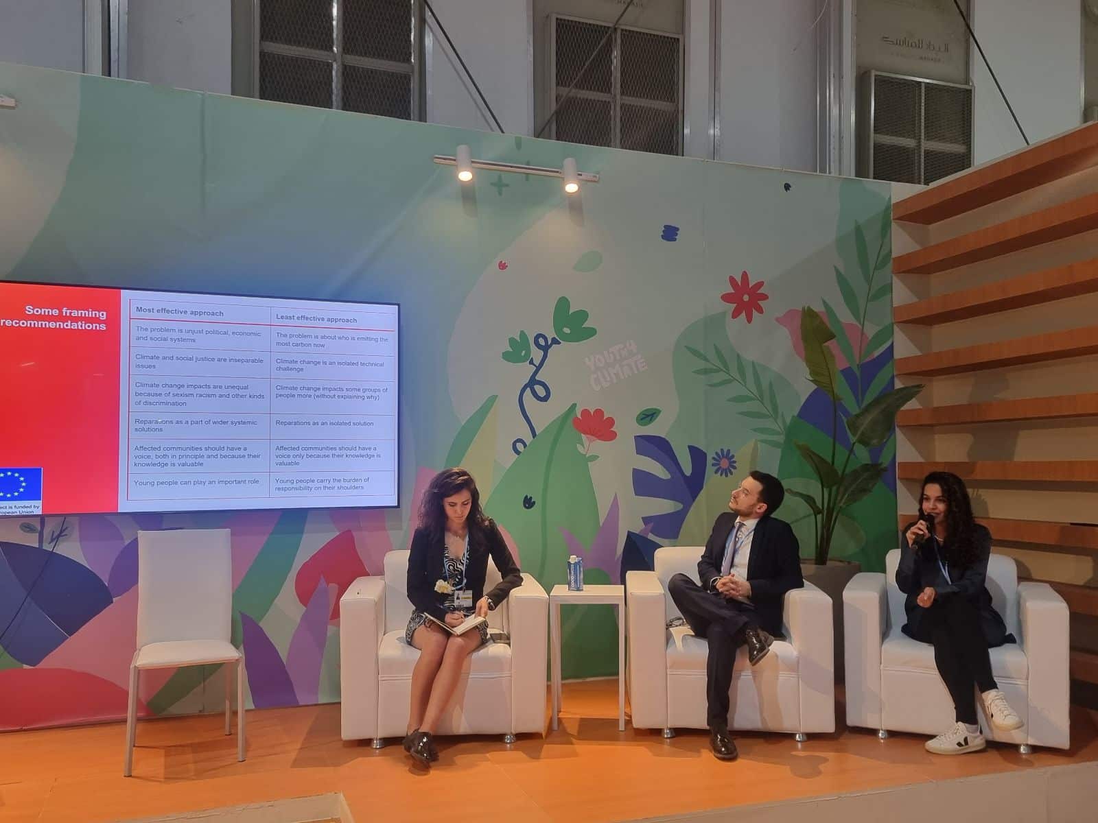 COP27 Italy Pavilion Nameerah event
